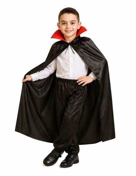 Mantello Vampiro 8/10 Anni | Costumi per Bambini Il Re del Carnevale